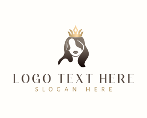 Queen - Royal Beauty Queen logo design