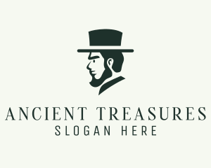 Top Hat Gentleman  logo design