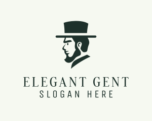 Top Hat Gentleman  logo design