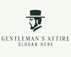 Top Hat Gentleman  logo design