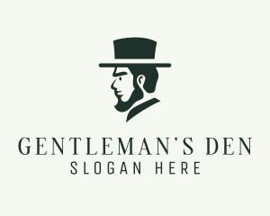 Top Hat Gentleman  logo design