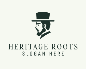 Top Hat Gentleman  logo design