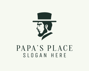 Top Hat Gentleman  logo design