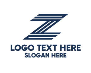 Speed - Speed Stripe Letter Z logo design