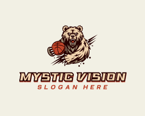 Bear Basketball Varsity Logo