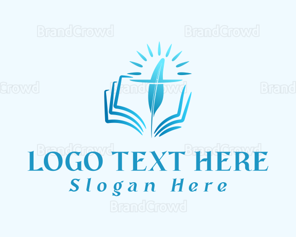 bible cross logo