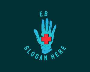 Medical Gloves Cross Logo