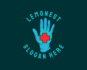 Medical Gloves Cross Logo