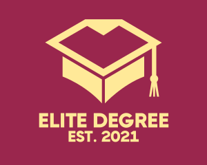 Degree - Graduation Document logo design