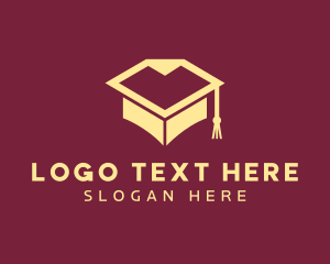 Degree - Graduation File Document logo design