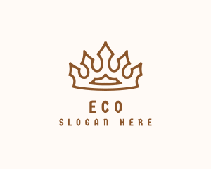 Luxury - Bronze Royal Crown logo design