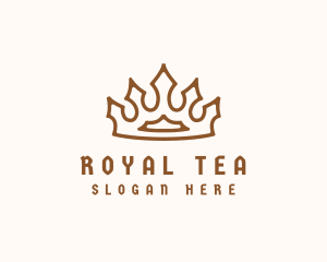 Bronze Royal Crown logo design