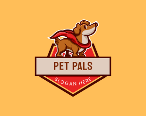 Super Pet Dog  logo design