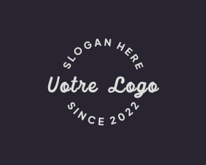 Fashion Script Company Logo