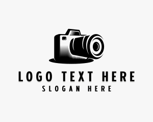 Photo Studio - DSLR Photography Camera logo design