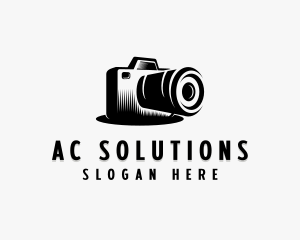 DSLR Photography Camera logo design