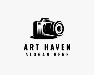 DSLR Photography Camera logo design