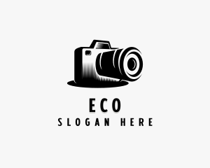 Photo Booth - DSLR Photography Camera logo design