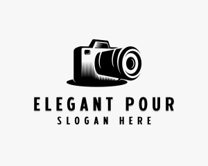 DSLR Photography Camera logo design