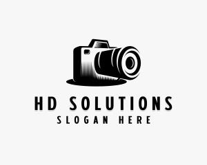 DSLR Photography Camera logo design