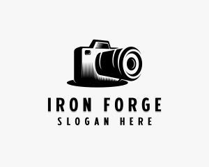 DSLR Photography Camera logo design