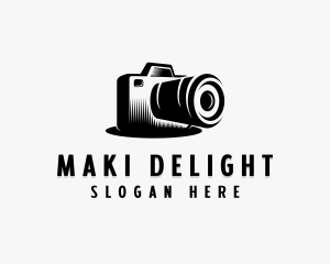 DSLR Photography Camera logo design