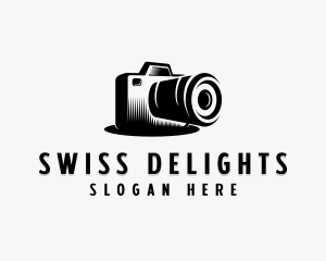 DSLR Photography Camera logo design