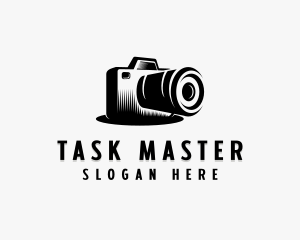 DSLR Photography Camera logo design