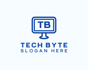 Computer Screen Technology  logo design