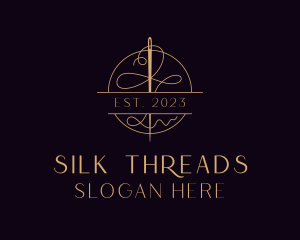 Needle Thread Seamstress logo design