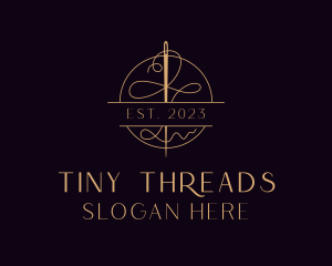 Needle Thread Seamstress logo design