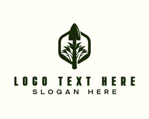 Digging - Garden Trowel Landscaping logo design