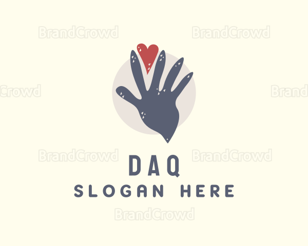 Charity Hand Support Logo