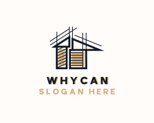 House Building Construction Logo