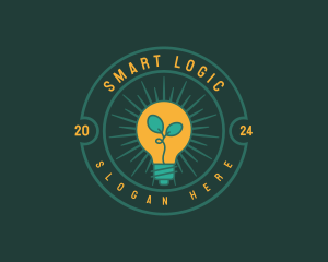 Logic - Eco Power Lightbulb Innovations logo design