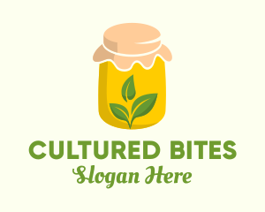 Fermented - Fermented Herbal Jar logo design