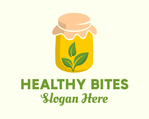 Fermented Herbal Jar logo design