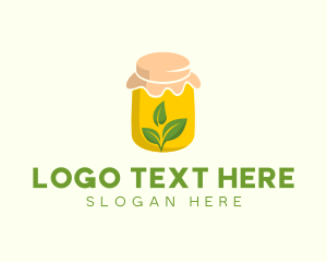 Fermented - Fermented Herbal Jar logo design