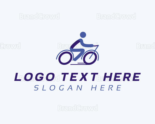 Bike Cyclist Athlete Logo