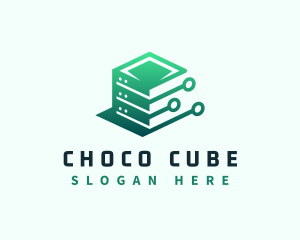 Cube Database Server logo design
