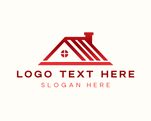 Roof - Roof Property Remodeling logo design