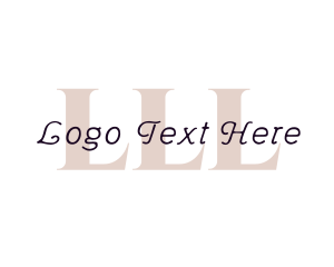 High End - Fashion Apparel Boutique logo design