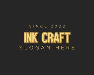 Retro Craft Business logo design