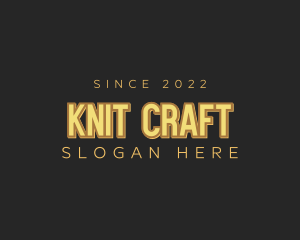 Retro Craft Business logo design