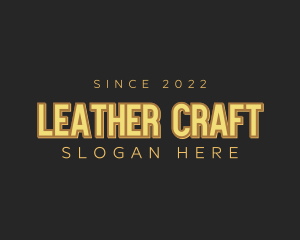 Retro Craft Business logo design