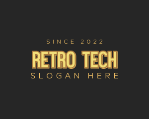 Retro Craft Business logo design