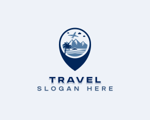 Travel Tourism Vacation logo design