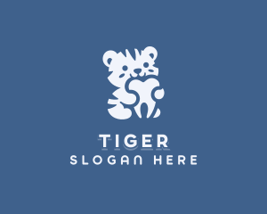 Tiger Cub Tooth logo design