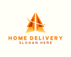 Paper Plane Logistics logo design