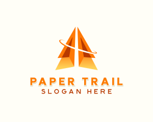 Paper Plane Logistics logo design